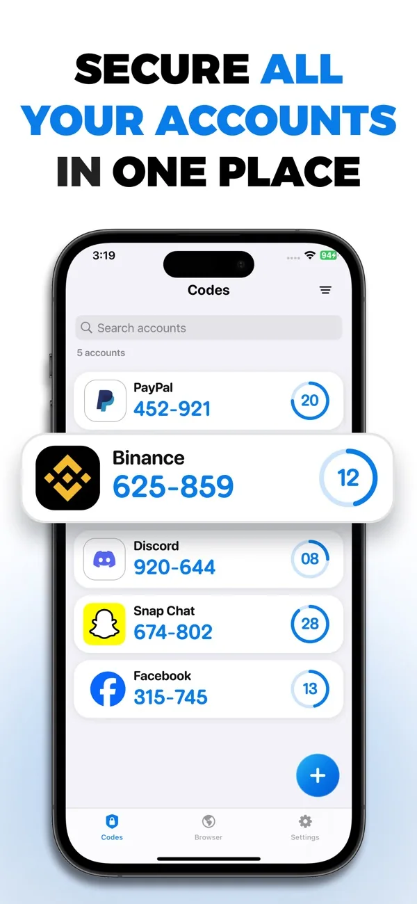 Authenticator App screenshot 1 of 7