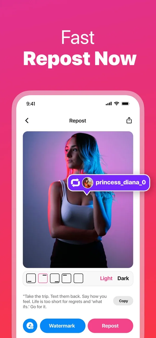 Faster Repost Story & Reels screenshot 4 of 6