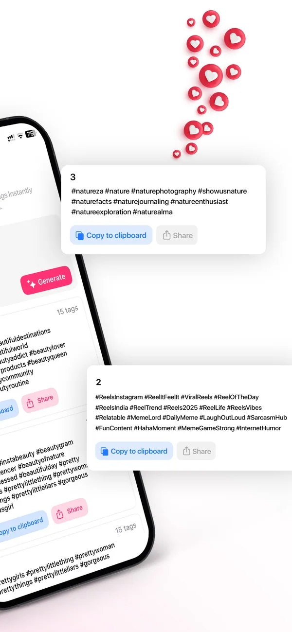 Hashtag Generator IG screenshot 3 of 4